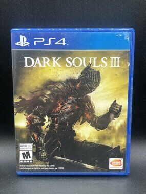 Dark Souls 3 III (PS4 Sony PlayStation 4, 2016) Complete Tested ✅